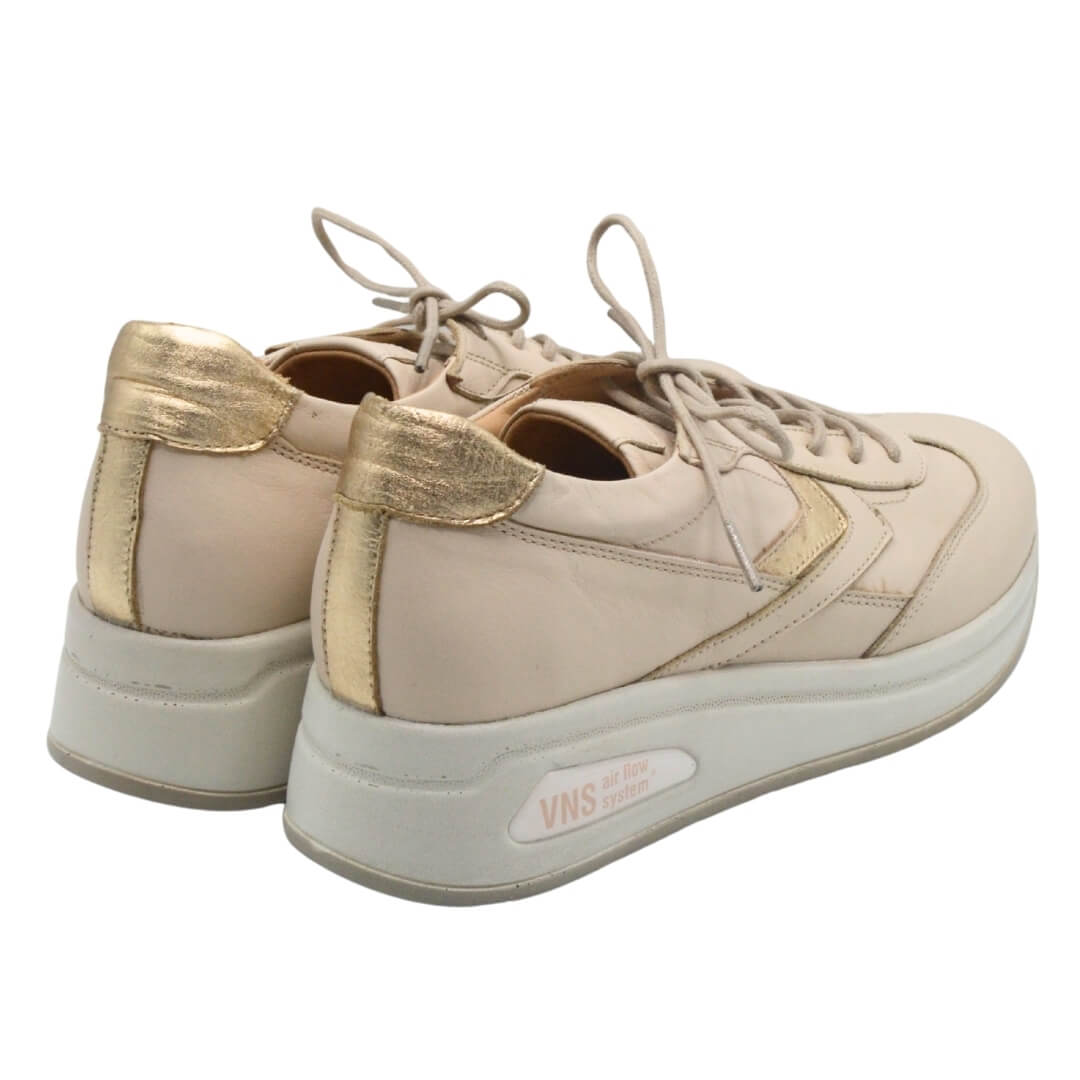 Kadın Airflow Deri Sneakers Bej 2216653Y