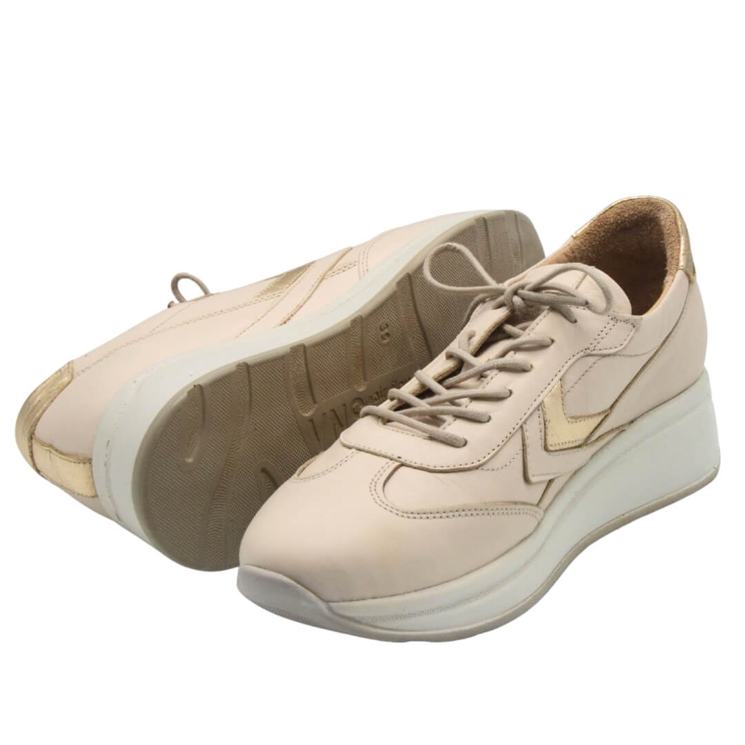 Kadın Airflow Deri Sneakers Bej 2216653Y