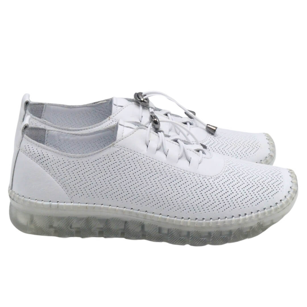 Kadın Hakiki Deri Sneakers Beyaz 25401003Y