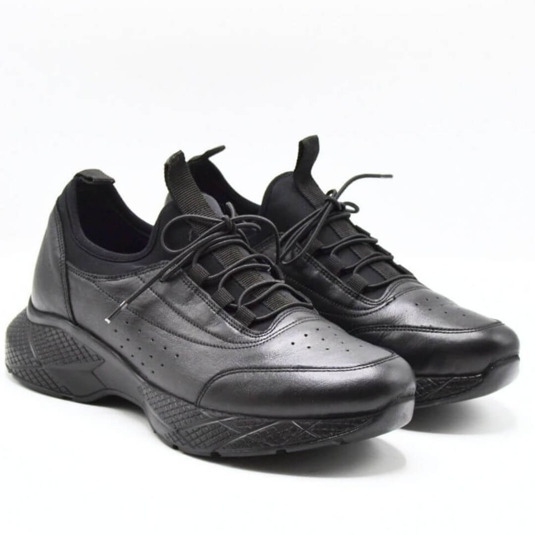 Kadın Airflow Deri Sneakers Siyah 2216603Y
