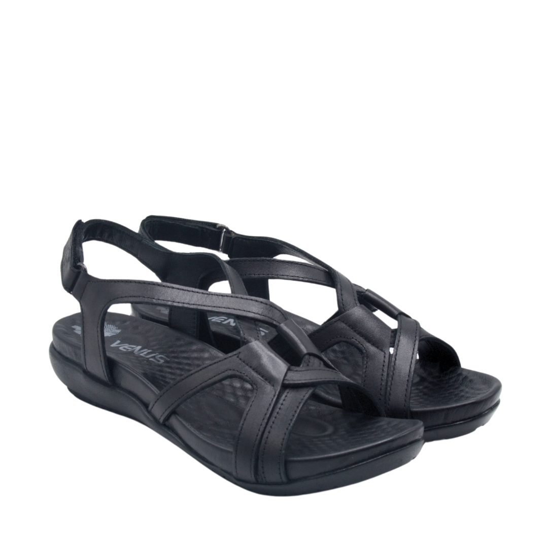 Kadın Comfort Sandalet Siyah 206Y