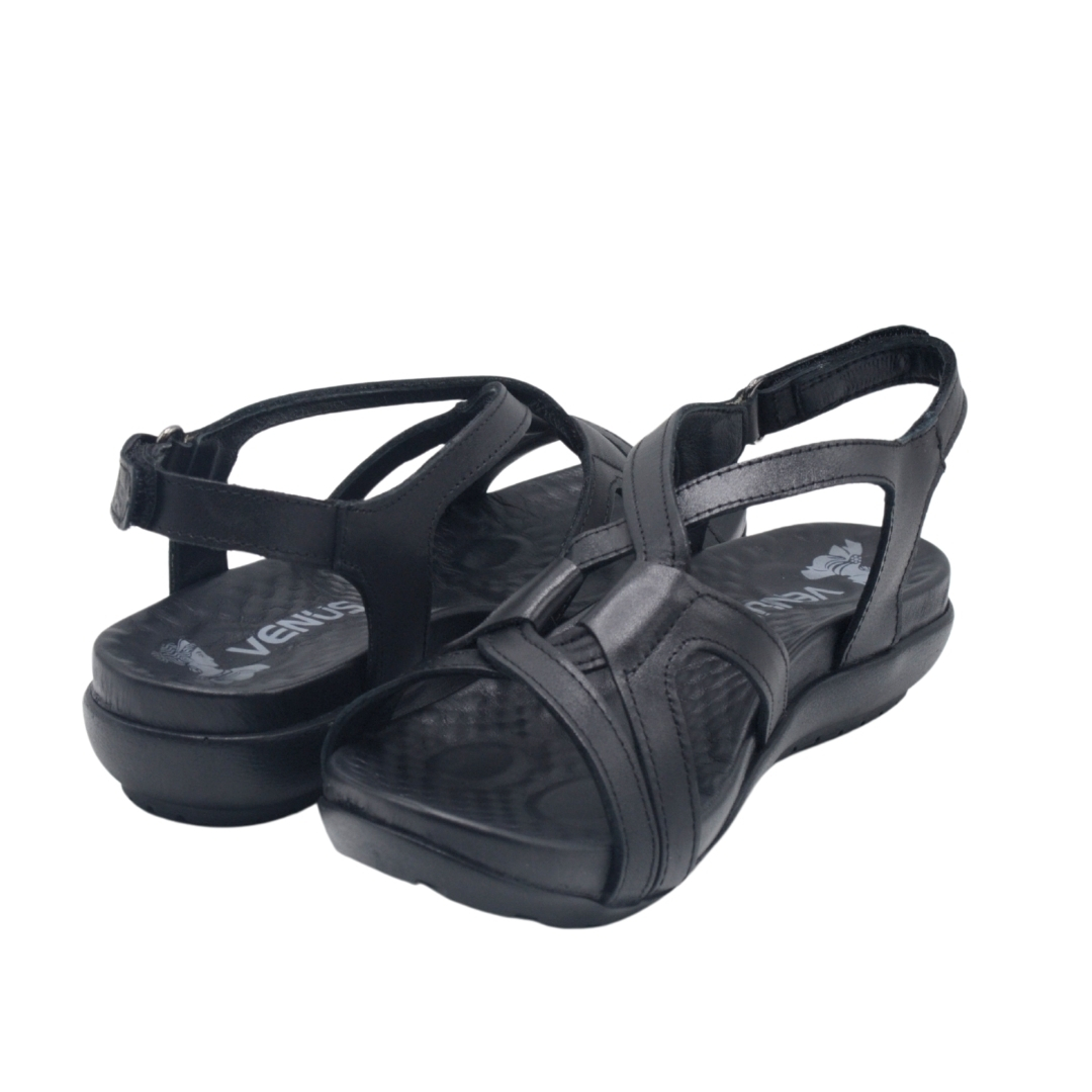 Kadın Comfort Sandalet Siyah 206Y