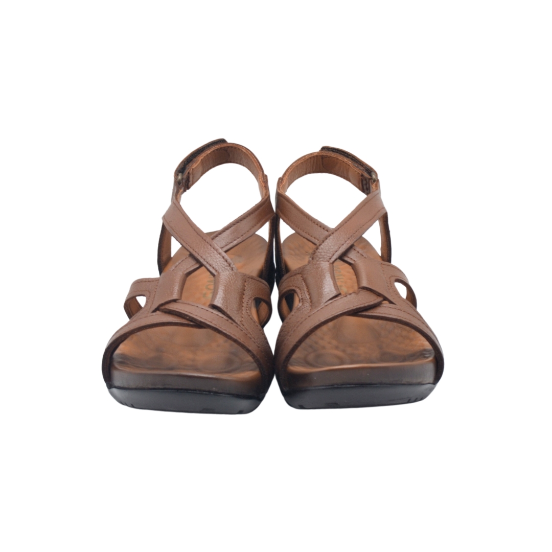 Kadın Comfort Sandalet Taba 206Y