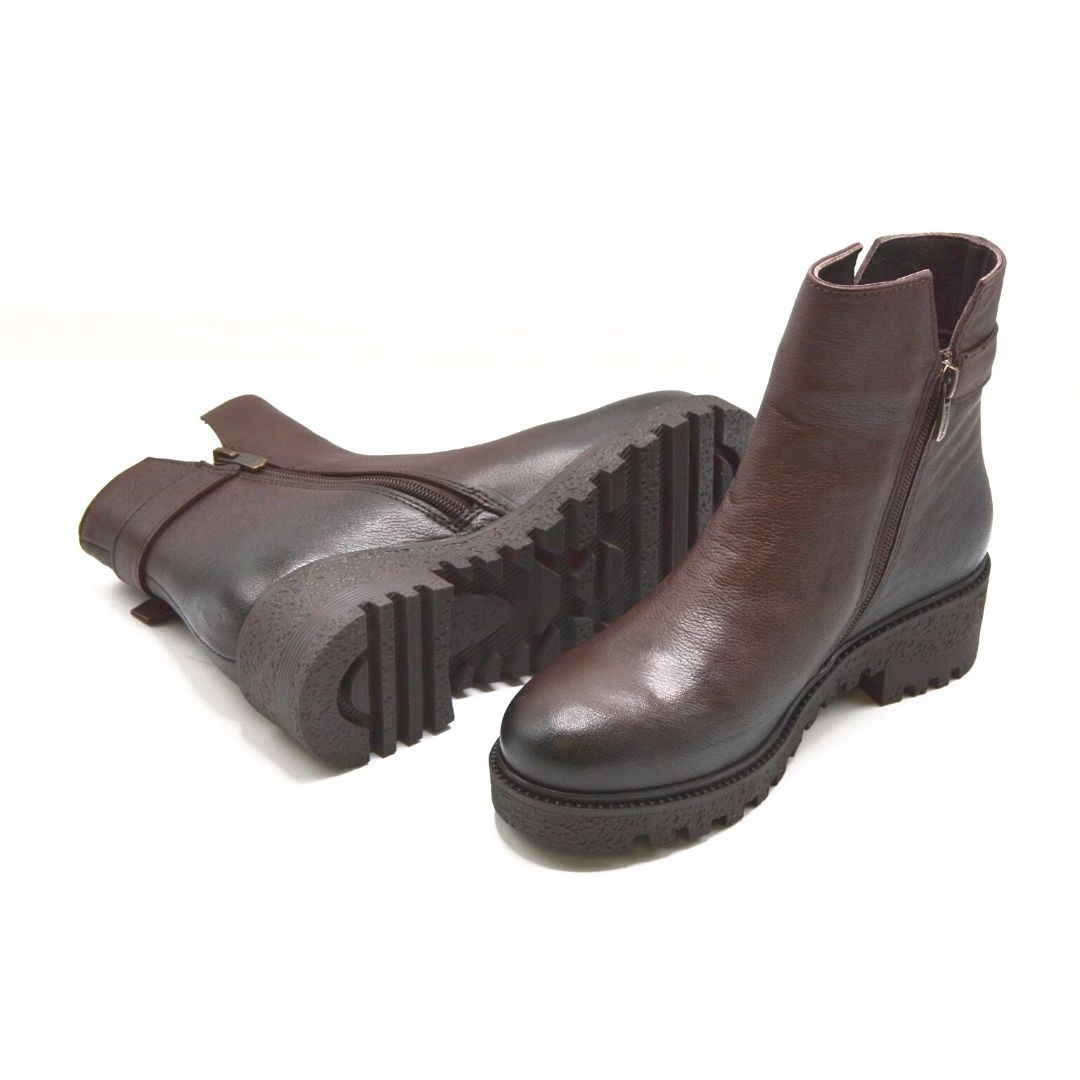  Kadın Deri Waterproof Bot Kahve 1950892K