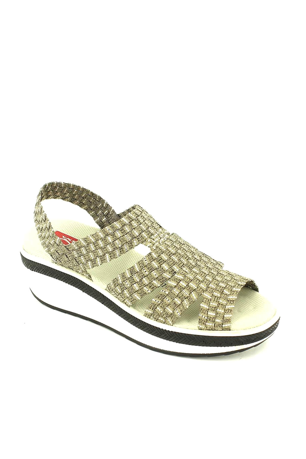 Venüs - Kadın Yazlık File Sandalet Bronz Spring-38 Venüs - Kadın Yazlık File Sandalet Bronz Spring-38