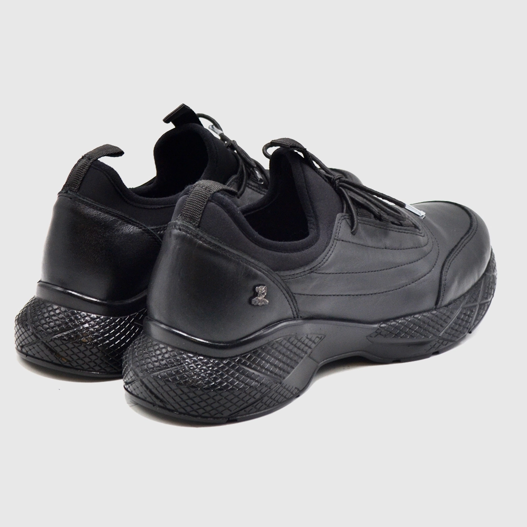  Kadın Airflow Deri Sneakers Siyah 2216603K