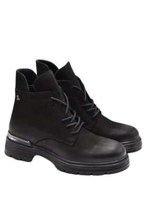 Kadın Comfort Nubuk Deri Bot Siyah 2353510K - Thumbnail