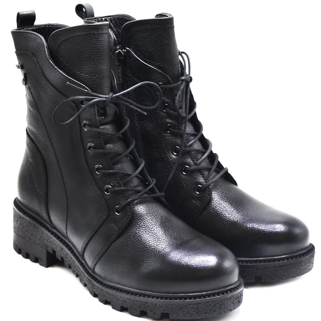 Kadın Deri Waterproof Bot Siyah 1950891K - Thumbnail
